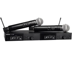 Shure SLXD24DE/SM58-H56 2-jų belaidžių mikrofonų sistema