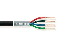 Tasker C288 4x2,5 kabelis (juoda)