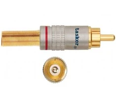 Tasker SP 62 RCA jungtis (mėlyna)
