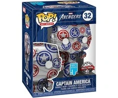 Figūrėlė Funko POP! Marvel Captain America patriotic art
