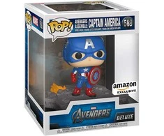 Figūrėlė Funko POP! Marvel Deluxe Avengers Assemble Series - captain america Exclusive