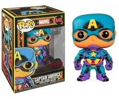 Figūrėlė Funko POP! Marvel Juodas series Captain Marvel Exclusive