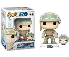 Figūrėlė Funko POP! Star wars Luke Skywalker with Pin Exclusive