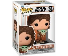 Figūrėlė Funko POP! Star Wars Peli Motto with Grogu