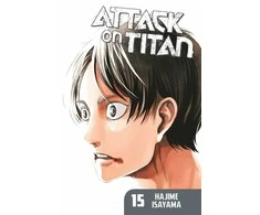 KNYGA Komiksas Manga Attack on Titan Vol 15