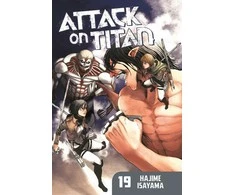 KNYGA Komiksas Manga Attack on Titan Vol 19