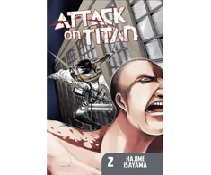 KNYGA Komiksas Manga Attack on Titan vol 2
