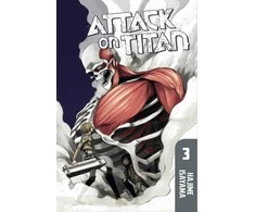 KNYGA Komiksas Manga Attack on titan Vol 3