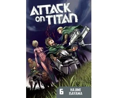 KNYGA Komiksas Manga Attack on Titan Vol 6
