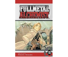 KNYGA Komiksas Manga Fullmetal Alchemist vol 10
