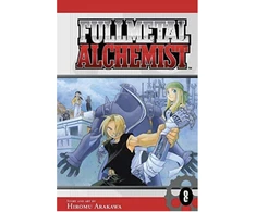 KNYGA Komiksas Manga Fullmetal Alchemist vol 8