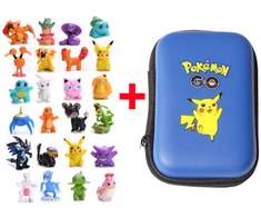 Mini Figūrėlių Rinkinys Su Dėklu Pokemon