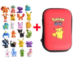 Mini Figūrėlių Rinkinys Su Dėklu Pokemon