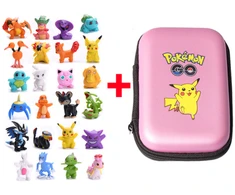 Mini Figūrėlių Rinkinys Su Dėklu Pokemon