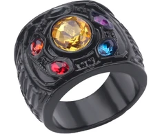 Pakabukas žiedas Marvel Thanos stones