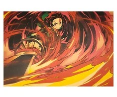 Plakatas Demon slayer