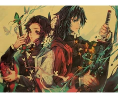 Plakatas Demon slayer