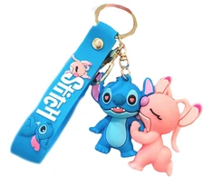 Raktų Pakabukas Stitch &amp; Angel