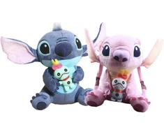 Rinkinys Minkši Žaislai Stitch &amp; Angel