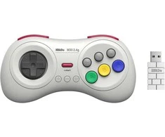 8BitDo M30 2.4G belaidis pultelis (baltas)