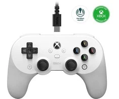 8BitDo PRO 2 laidinis pultelis Hall Effect | Baltas | XBOX, PC