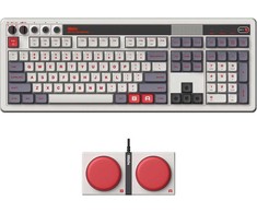 8BitDo Retro 108 N Edition Belaidė mechaninė klaviatūra| Hot Swappable | Windows | Android