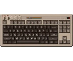 8BitDo Retro Mechaninė klaviatūra - C64 Edition - ISO - UK English - rusvai gelsvas
