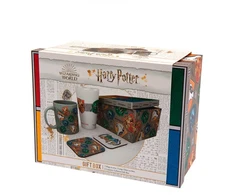 Abysse Corp „Harry Potter“ dovanų rinkinys: puodelis, stiklinė, 2 padėkliukai – „Stand Together“