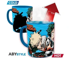 Abysse Corp „MY HERO ACADEMIA“ puodelis – „Heroes“ | Reaguojantis į karštį (320 ml)