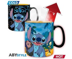 ABYstyle DISNEY Puodelis - Lilo &amp; Stitch| Reaguojantis į karštį 460 ml