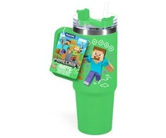 Paladone ABYstyle MINECRAFT Žalia Sandarus Puodelis su Šiaudeliu | 900 ml