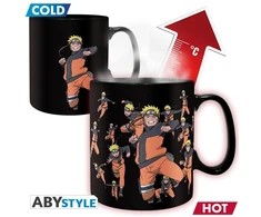 ABYstyle Naruto Shippuden Multicloning puodelis | Reaguojantis į karštį 460 ml