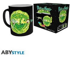 ABYstyle Rick and Morty puodelis | Reaguojantis į karštį 320 ml