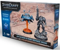 Archon Studio StarCraft® The Miniatures Game - Jim Raynor (Raynor's Raiders) - Terran - Hero Expansion Set
