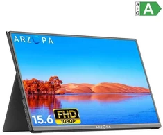 ARZOPA A1T nešiojamas monitorius 15.6'' 1080p PS5 / XBOX / Switch / PC