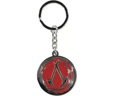 Assassin’s Creed Shadows – Round Logo Metal - raktų pakabukas