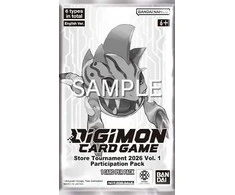 Bandai Tcg Digimon Card Game - Official Store Tournament 2026 Vol.1 Pack Booster