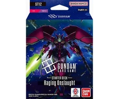 Bandai Tcg Gundam Card Game Starter Deck ST12 - Raging Onslaught