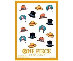 Bandai Tcg One Piece Card Game - Official Sleeves 13 - Allover hat pattern