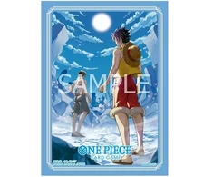 Bandai Tcg One Piece Card Game - Official Sleeves 15 - Luffy &amp; Ace