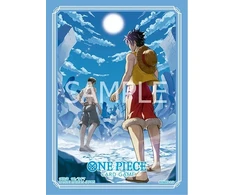 Bandai Tcg One Piece Card Game - Official Sleeves 15 - Luffy &amp; Ace