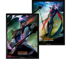 Bandai Tcg Riftbound: League of Legends TCG - Vendetta Jayce vs Viktor Art Sleeves (100 Sleeves)