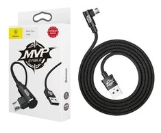 Baseus MVP Elbow USB MicroUSB pakrovimo laidas | 1.5A/2m