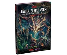 Beadle &amp; Grimm Faster, Violetinė Worm! Everybody Dies Volume 1 knyga (D&amp;D)