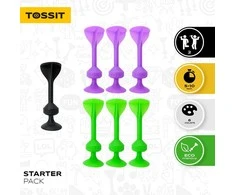 Art Pollo Ou Bex Sport TOSSIT game set (purpurinė/žalia)