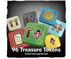 Breaking Games Dwellings of Eldervale - Wooden Upgrade Treasure and Trove Tokens