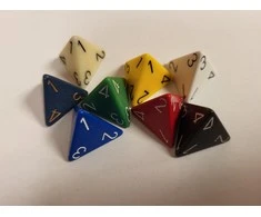 Chessex d4 kauliukas (1 Vnt)