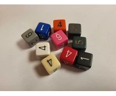 Chessex d6 kauliukas (1 Vnt)