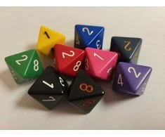 Chessex d8 kauliukas (1 Vnt)