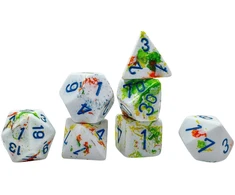 Chessex Polyhedral Breezy/mėlynas 7-Die Set
